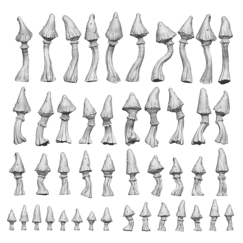 Green Stuff World for Models and Miniatures - Goblin Mushroom 11620
