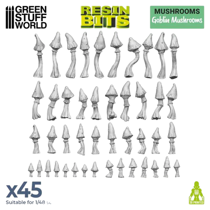 Green Stuff World for Models and Miniatures - Goblin Mushroom 11620