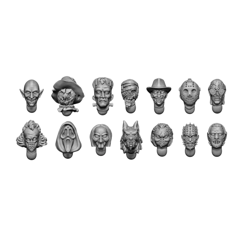 Green Stuff World for Models and Miniatures - Horror Heads Nightmare 11699
