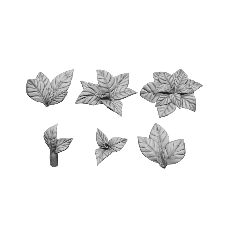 Green Stuff World for Models and Miniatures - Large Leaves 11606