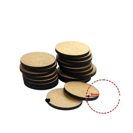 Green Stuff World for Models and Miniatures - MDF Bases Round 32mm 9135