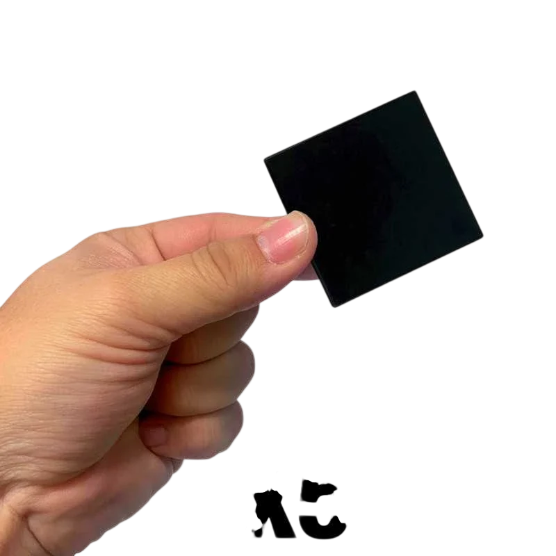Green Stuff World for Models and Miniatures 50mm Square Plastic Bases - Black 9833