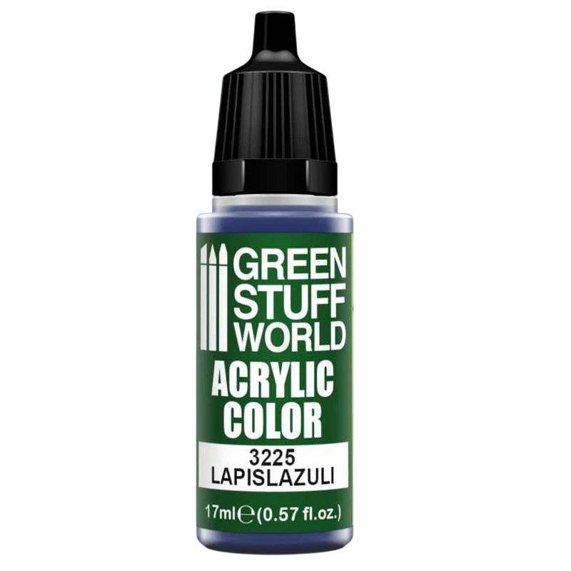 Green Stuff World for Models and Miniatures Acrylic Color Lapislazuli 3225