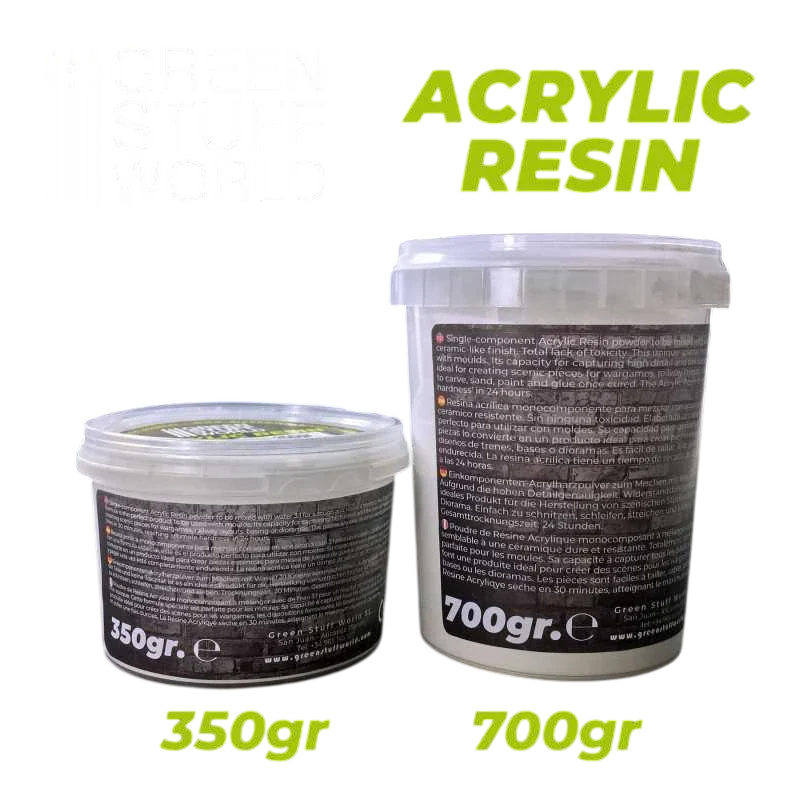 Green Stuff World for Models and Miniatures Acrylic Resin 350gr 9346