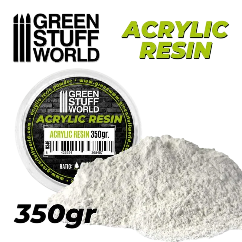 Green Stuff World for Models and Miniatures Acrylic Resin 350gr 9346