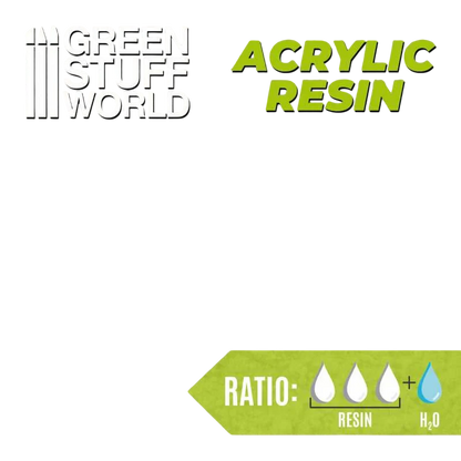 Green Stuff World for Models and Miniatures Acrylic Resin 350gr 9346