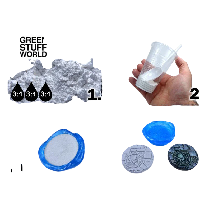 Green Stuff World for Models and Miniatures Acrylic Resin 350gr 9346