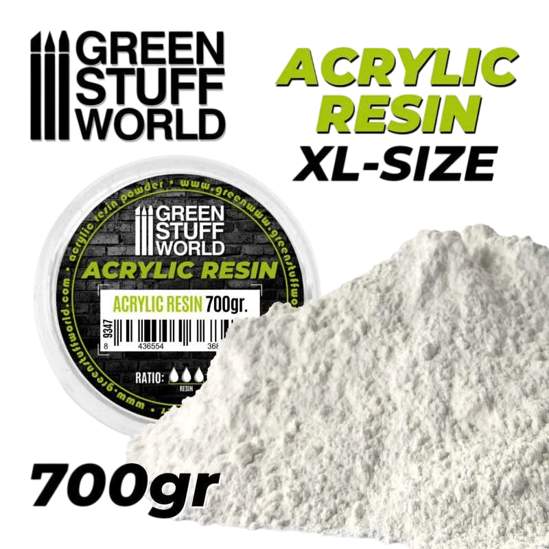 Green Stuff World for Models and Miniatures Acrylic Resin 700gr 9347