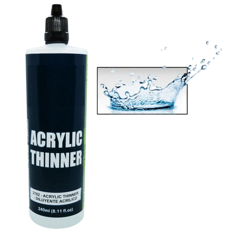 Green Stuff World for Models and Miniatures Acrylic Thinner 2102 240mL