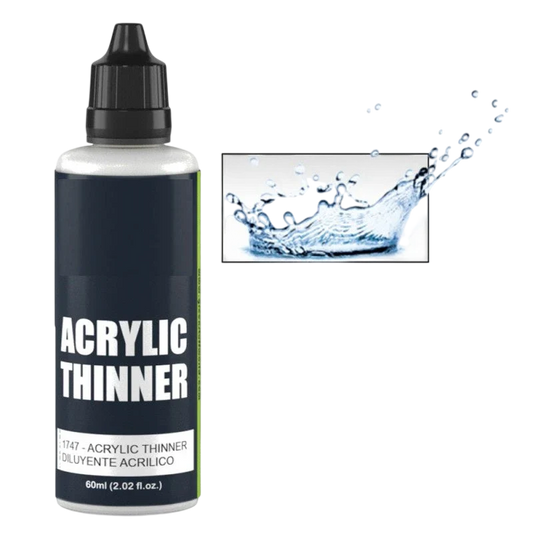 Green Stuff World for Models and Miniatures Acrylic Thinner for Airbrush 1747 60ml