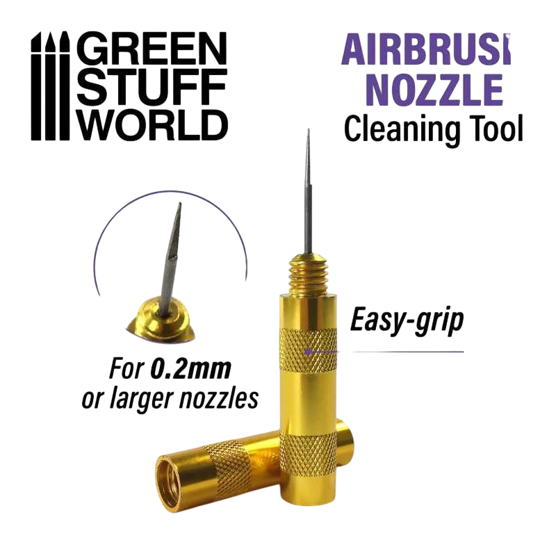 Green Stuff World for Models and Miniatures Airbrush Nozzle Cleaning Tool 2551