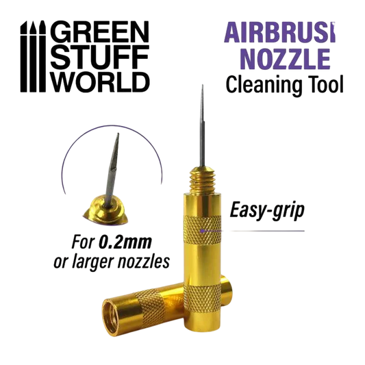 Green Stuff World for Models and Miniatures Airbrush Nozzle Cleaning Tool 2551