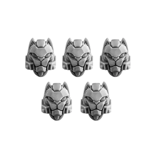 Green Stuff World for Models and Miniatures Bastet Helmets S106
