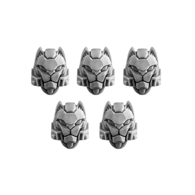 Green Stuff World for Models and Miniatures Bastet Helmets S106