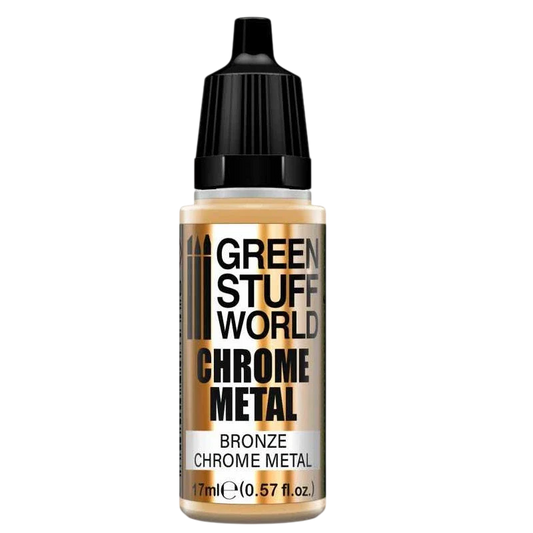 Green Stuff World for Models and Miniatures Chrome Paint – Bronze 3690