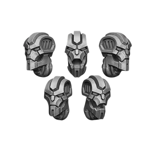 Green Stuff World for Models and Miniatures Cyber Skeleton Heads S352