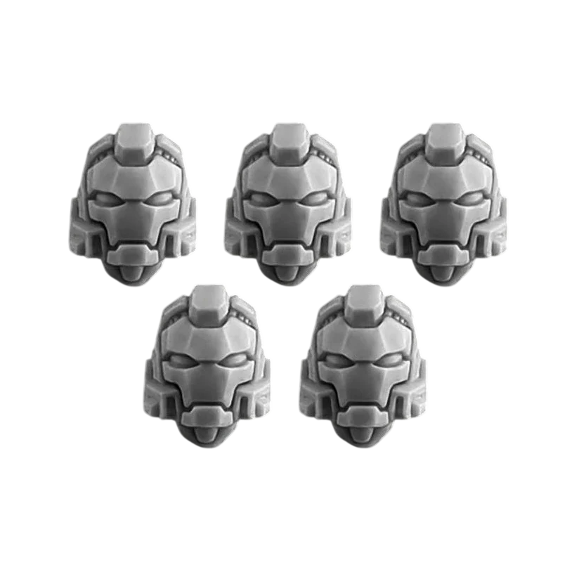 Green Stuff World for Models and Miniatures Engineer Helmets S081