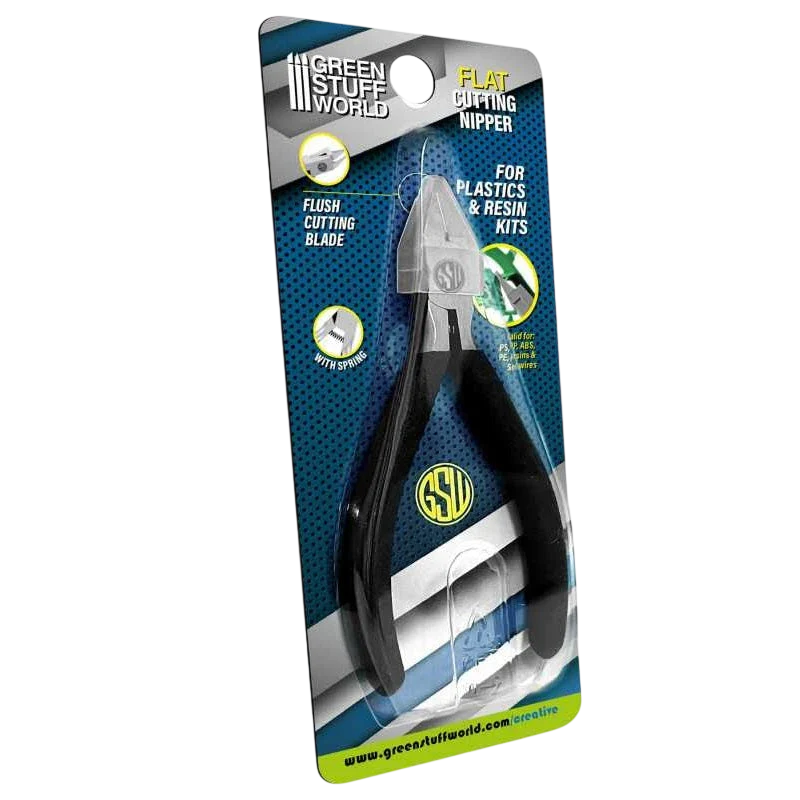 Green Stuff World for Models and Miniatures Flat Cutting Nipper 2561