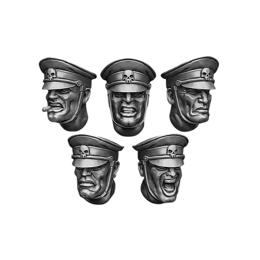 Green Stuff World for Models and Miniatures Honour Guard Heads S358