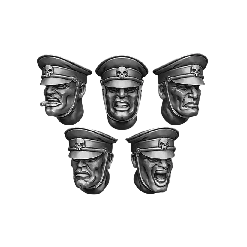 Green Stuff World for Models and Miniatures Honour Guard Heads S358