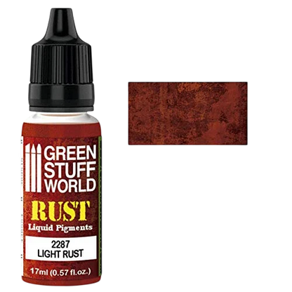 Green Stuff World for Models and Miniatures Liquid Pigments: Light Rust 2287