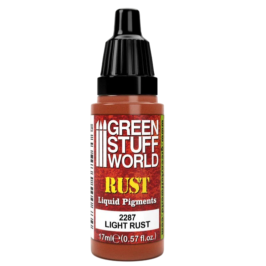 Green Stuff World for Models and Miniatures Liquid Pigments: Light Rust 2287