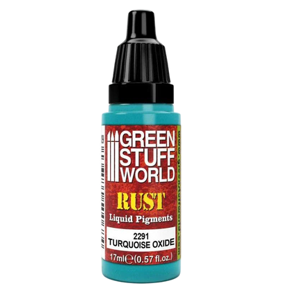 Green Stuff World for Models and Miniatures Liquid Pigments: Turquoise Oxide 2291