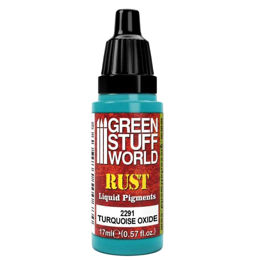 Green Stuff World for Models and Miniatures Liquid Pigments: Turquoise Oxide 2291