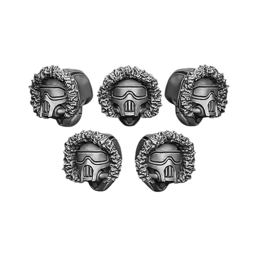 Green Stuff World for Models and Miniatures Masked Arctic Troopers Heads S133