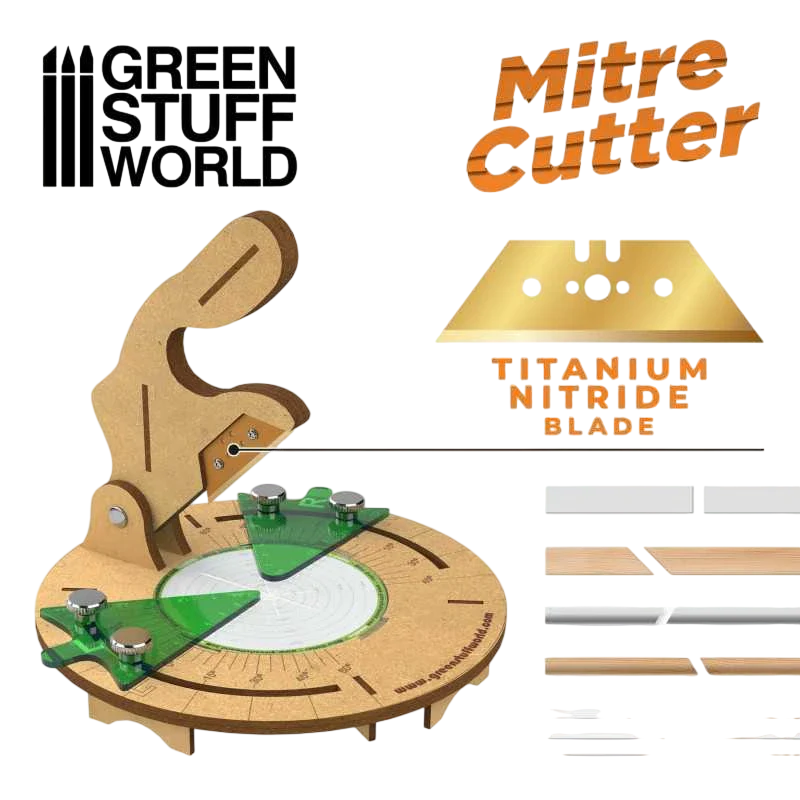 Green Stuff World for Models and Miniatures Miter Cutter Tool 11323