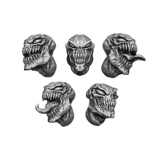 Green Stuff World for Models and Miniatures Nightmares Heads S278