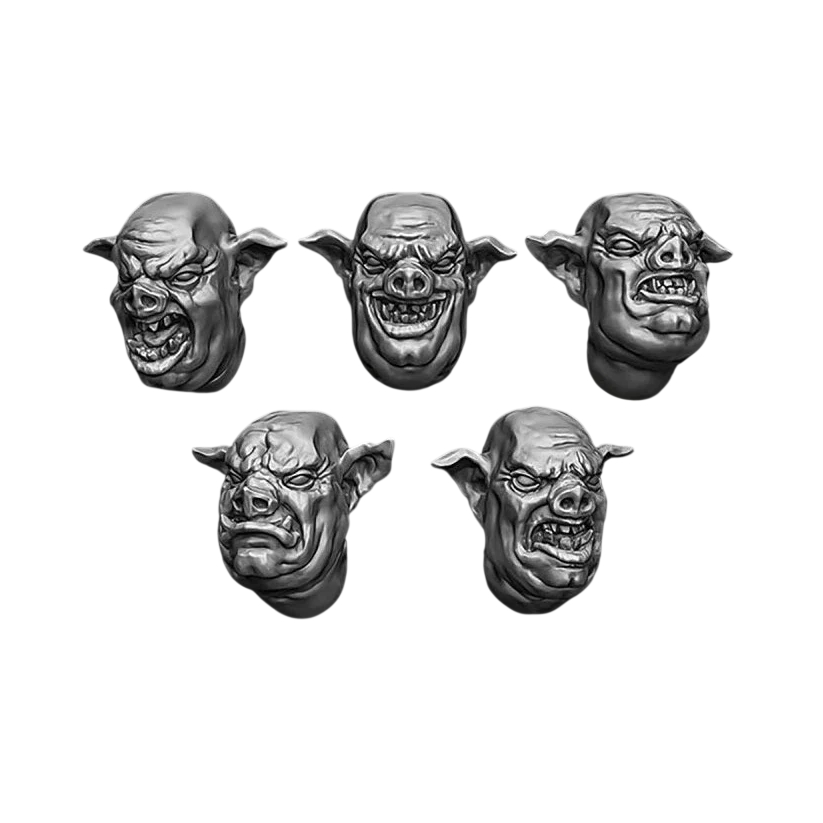 Green Stuff World for Models and Miniatures Pig Hybrid Heads S294