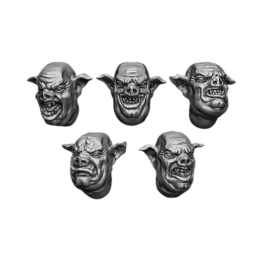 Green Stuff World for Models and Miniatures Pig Hybrid Heads S294