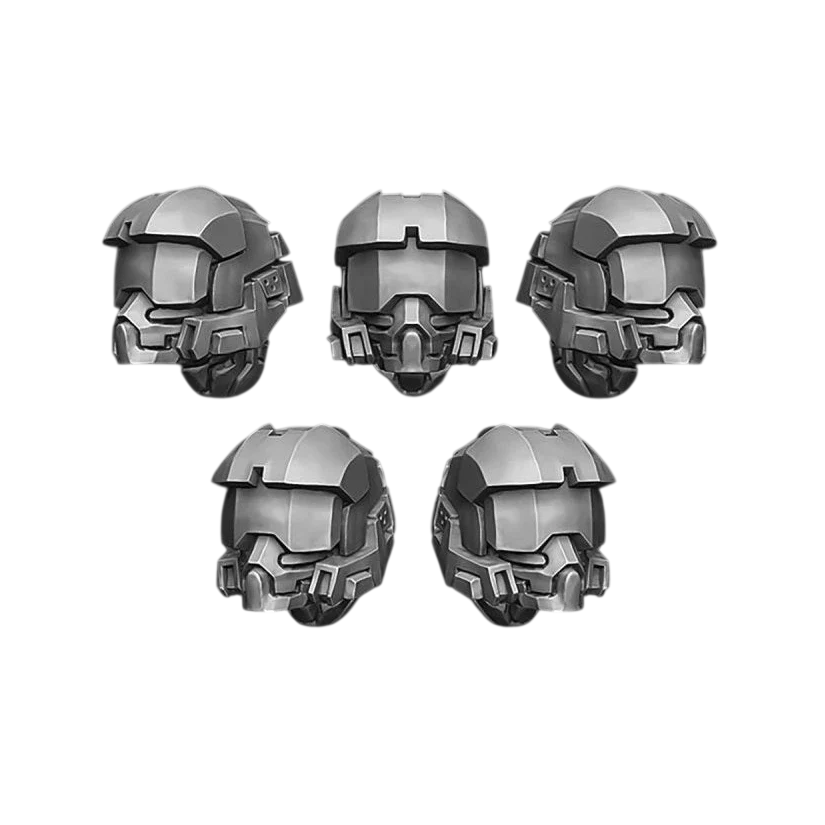 Green Stuff World for Models and Miniatures Pilot Helmets S087