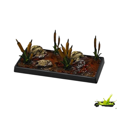 Green Stuff World for Models and Miniatures Plastic Base Adapter 25x50 to 30x60 12768