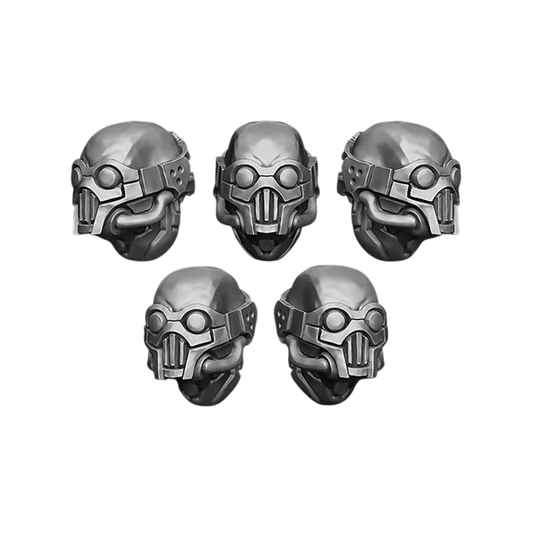 Green Stuff World for Models and Miniatures Raiders Heads S139