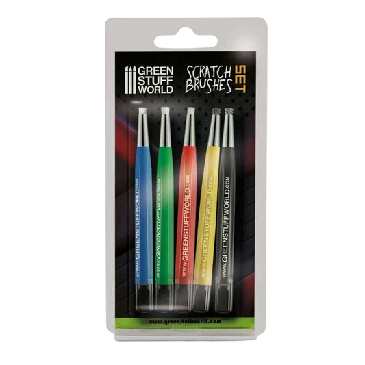 Green Stuff World for Models and Miniatures Scratch Brush Pens 1650