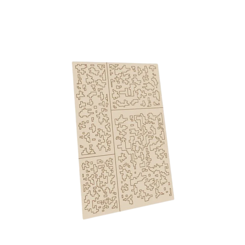Green Stuff World for Models and Miniatures Self-Adhesive Stencils - Pixel Camo 10936