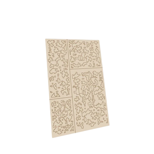 Green Stuff World for Models and Miniatures Self-Adhesive Stencils - Pixel Camo 10936