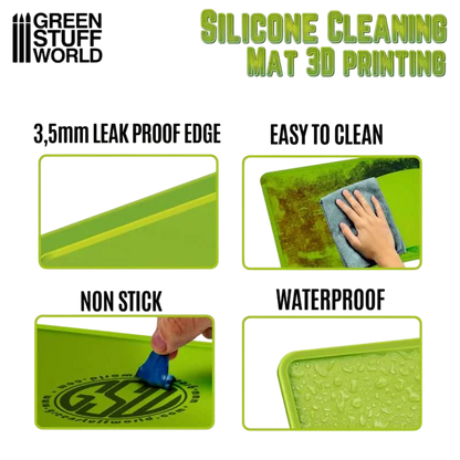 Green Stuff World for Models and Miniatures Silicone Cleaning Mat 410x310mm 3654