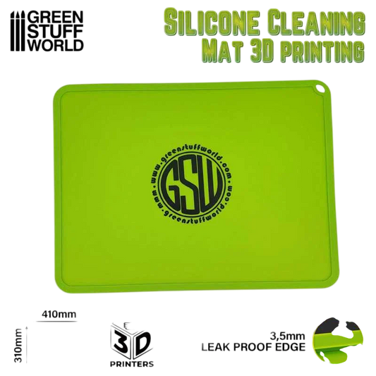 Green Stuff World for Models and Miniatures Silicone Cleaning Mat 410x310mm 3654