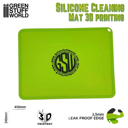 Green Stuff World for Models and Miniatures Silicone Cleaning Mat 410x310mm 3654