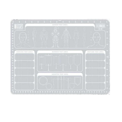 Green Stuff World for Models and Miniatures Silicone Painting Mat 400x300mm 2712