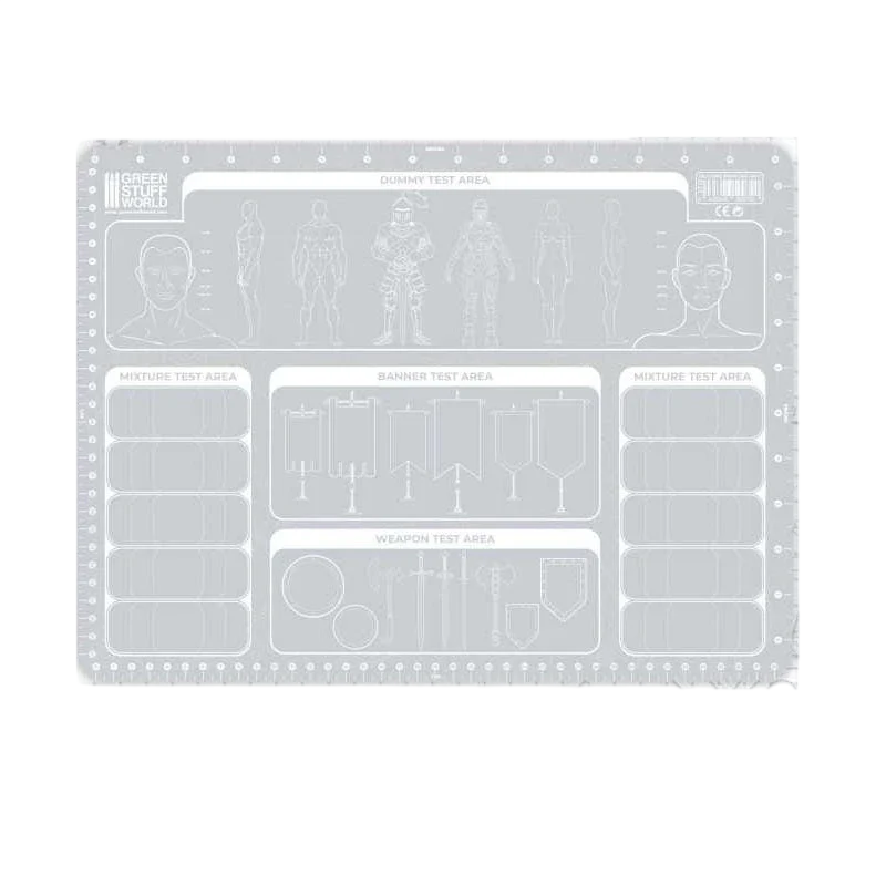 Green Stuff World for Models and Miniatures Silicone Painting Mat 400x300mm 2712