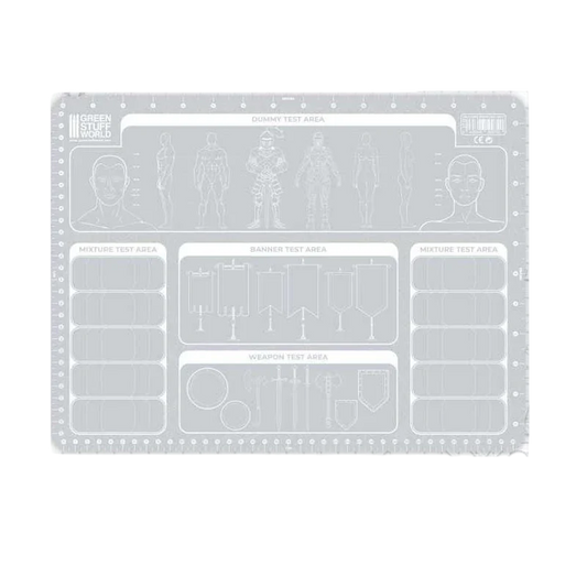 Green Stuff World for Models and Miniatures Silicone Painting Mat 600x400mm 2713