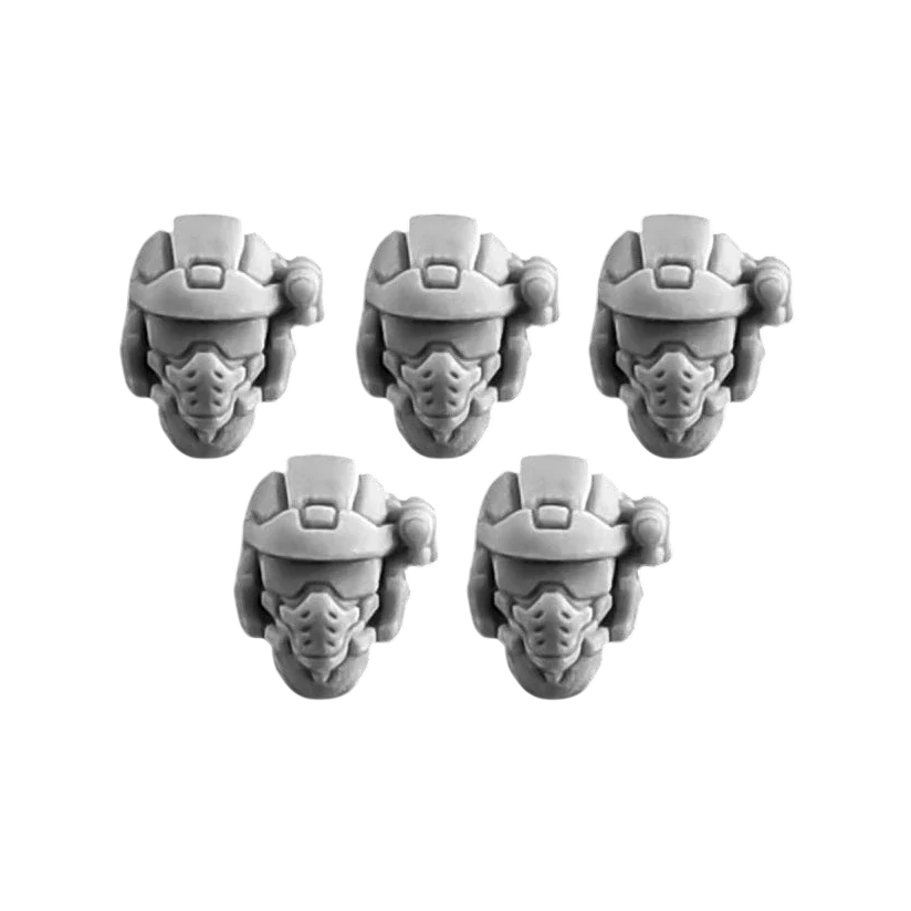 Green Stuff World for Models and Miniatures Spec OPS Heads S114