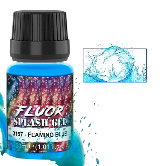 Green Stuff World for Models and Miniatures Splash Gel - Flaming Blue 3157