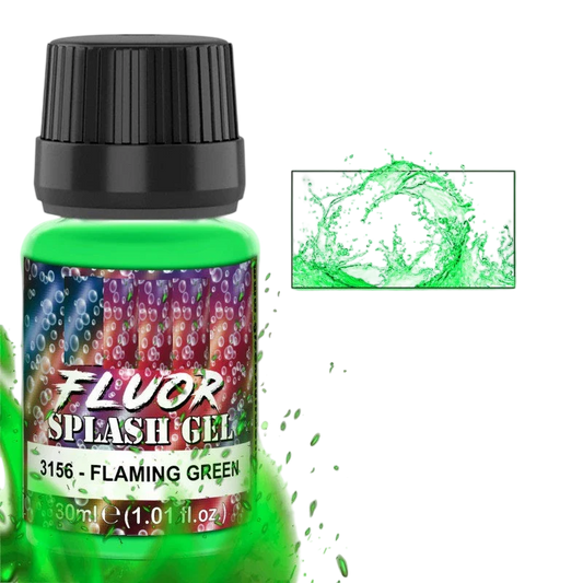 Green Stuff World for Models and Miniatures Splash Gel - Flaming Green 3156