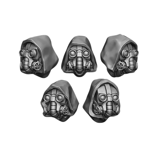 Green Stuff World for Models and Miniatures Tech Monks Heads S162