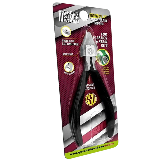 Green Stuff World for Models and Miniatures Ultra Flat Cutting Nipper 2759